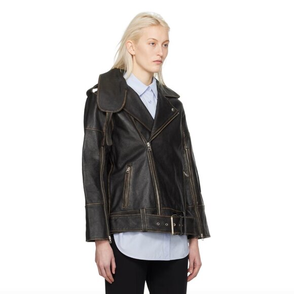 Malene Birger Beatrisse Leather Jacket - Picture 6 of 8